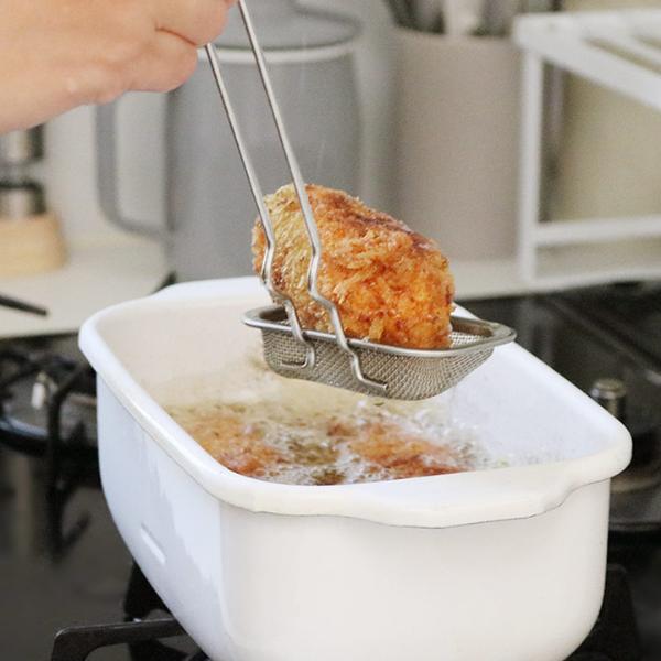 四角い天ぷら鍋にピッタリのカス揚げ【揚げ物】 ｜ アンジェ web shop