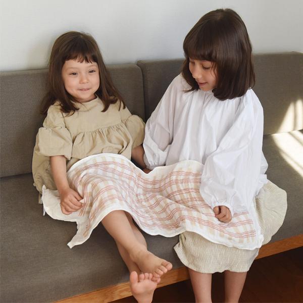 kukka ja puu 33×90cm ふんわり4重ガーゼ ロングフェイス フェイス