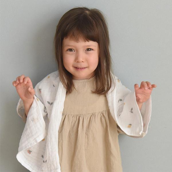 3枚セット】kukka ja puu 33×90cm ふんわり4重ガーゼ フェイスタオル