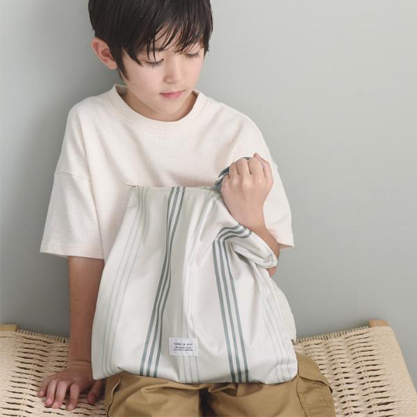 kukka ja puu 濡れたまま収納できる 防水ポーチ 小さめ 30×30cm／クッカヤプー【雨の日】