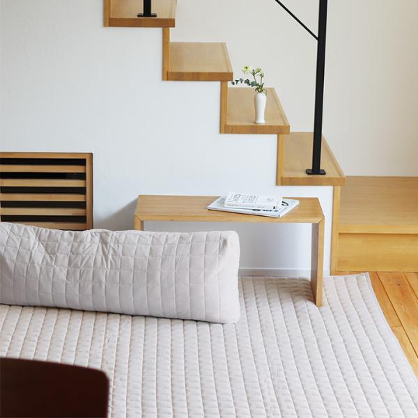 bonmoment ドライコットン ラグ マット 200×200cm【送料無料