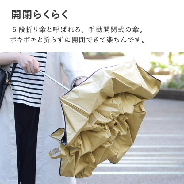 最終値下げボンボンストア 晴雨兼用 折り畳み傘 ピンク×ホワイト