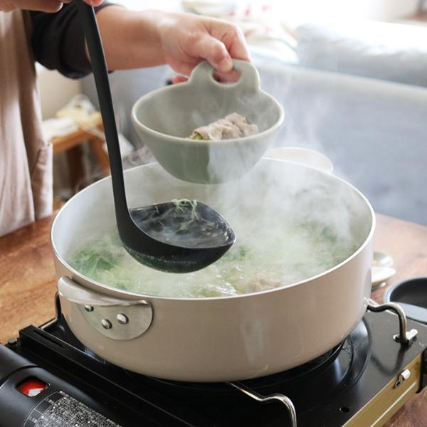 マーナ きほんのキッチンツール すくいやすいお玉 M／MARNA