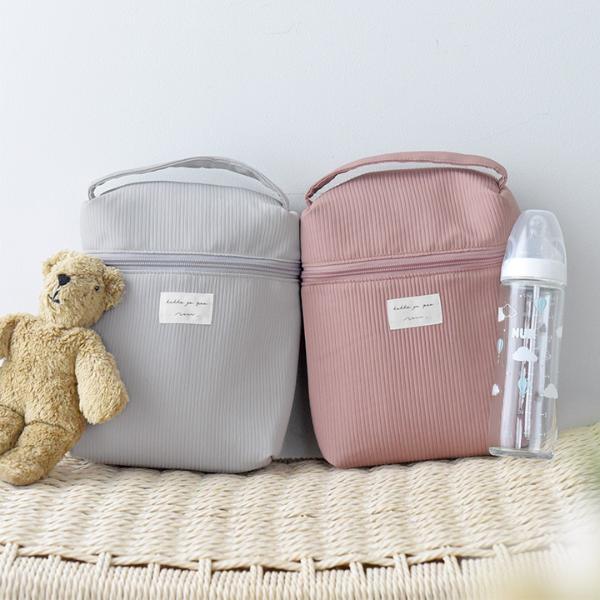 【楽天ランキング1位獲得！】たっぷり収納できる 哺乳瓶ポーチ 保冷 保温/哺乳瓶ケース 赤ちゃん ミルクポーチ マグポーチ 大容量 軽量 離乳食 ベビー 赤ちゃん 出産祝 双子 洗濯OK/kukka ja puuクッカヤプー【ネコポス対応】