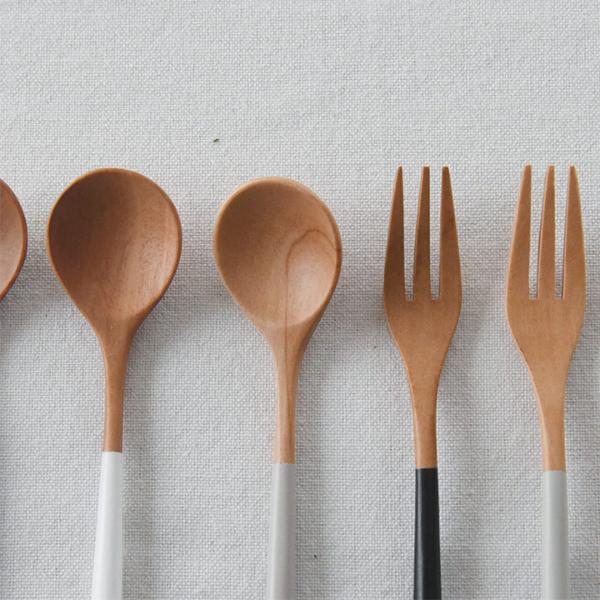 bon moment 毎日使いたくなる 木製 デザートスプーン デザート