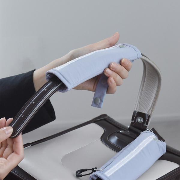 kukka ja puu キーポケット付き ランドセル肩パッド 2枚組