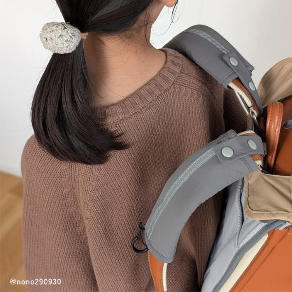 kukka ja puu キーポケット付き ランドセル肩パッド 2枚組