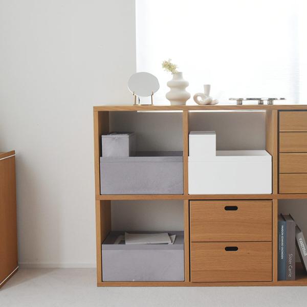 組み合わせて使える収納ボックス T（ボックストレー） 1点／タイディ