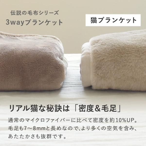 bon moment まるごと猫毛布 ブランケット ひざ掛け／ボンモマン 