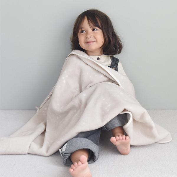 kukka ja puu フリースブランケット 日本製 70×100cm／クッカヤプー