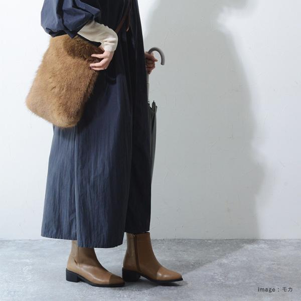 晴雨兼用 美シルエット ショートブーツ/ATELIER BRUGGE 晴雨兼用 美シルエット ショートブーツ/ATELIER BRUGGE