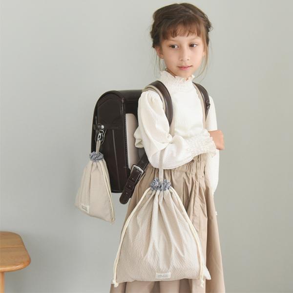 kukka ja puu 巾着袋 2枚セット 体操着入れ コップ入れ 入園 入学