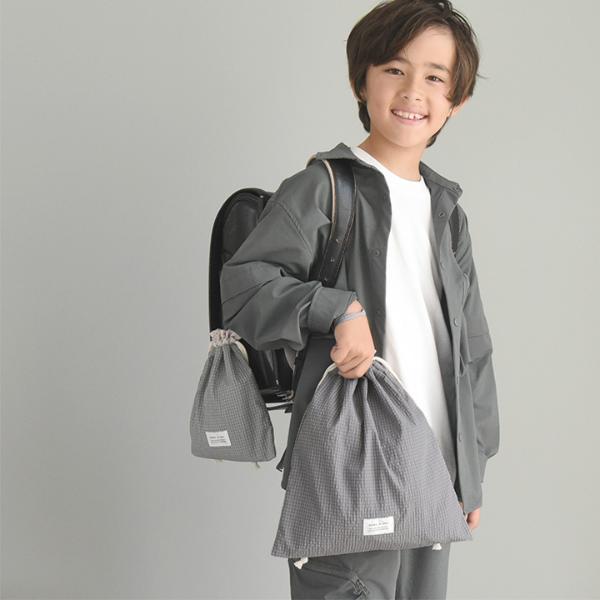 kukka ja puu 巾着袋 2枚セット 体操着入れ コップ入れ 入園