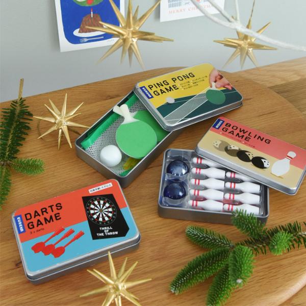 ミニゲーム プチギフト ボーリング ピンポン ダーツ チョコレート入り