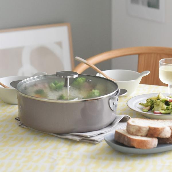 IH ガス火対応 卓上鍋24cm テーブルポット／FLACCO フラッコ