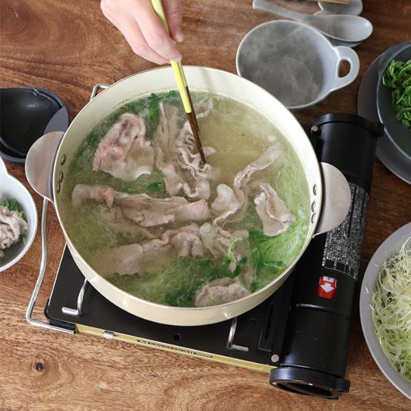 IH ガス火対応 卓上鍋26cm テーブルポット／FLACCO フラッコ