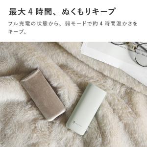 持ちやすいスリムカイロカバー モバイルバッテリー機能付／ライフオン