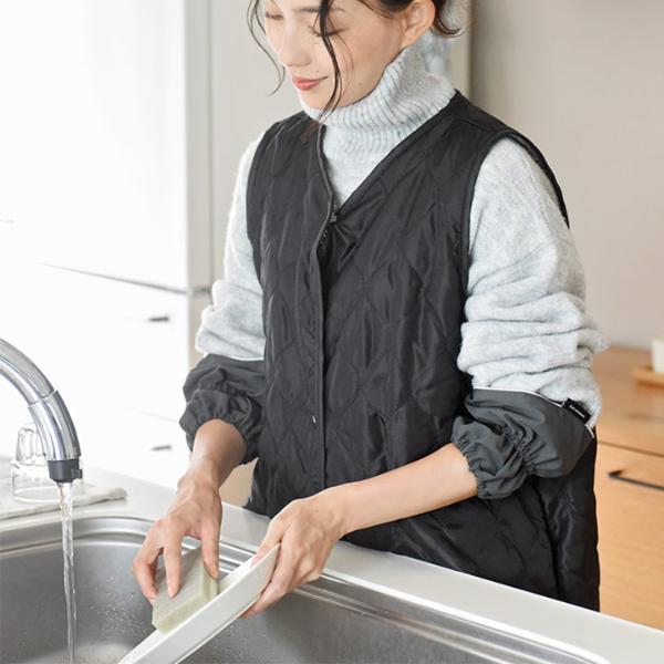 bon moment 水ぬれから守ってくれる アームカバー／ボンモマン