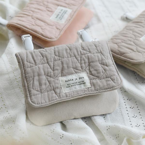 イブル生地】kukka ja puu ポシェットにもなる イブル 移動ポケット  