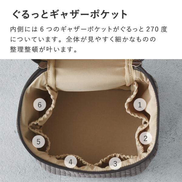 ♡しゅう✨バニティポーチとトートバック bon moment ヌビ風 整理ができる化粧ポーチ バニティ型 バニティ