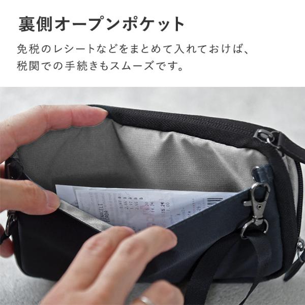 パスポート　5冊 bon moment 家族分のパスポートが入る 3way パスポートケース