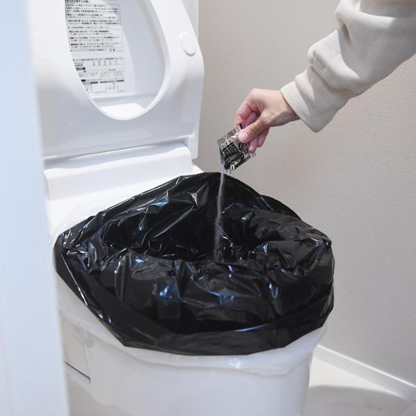防災用品 見せ置きできる 緊急用トイレキット 60個入り【送料