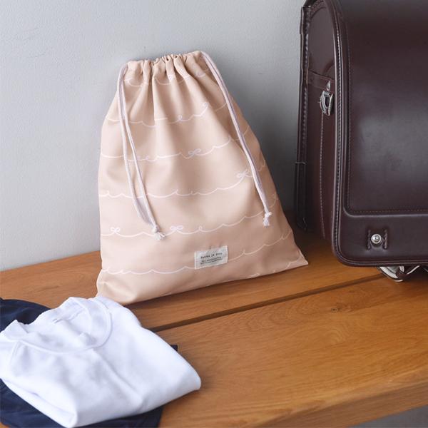 入園入学クーポン】【オリジナル柄】kukka ja puu 巾着袋 大 体操着