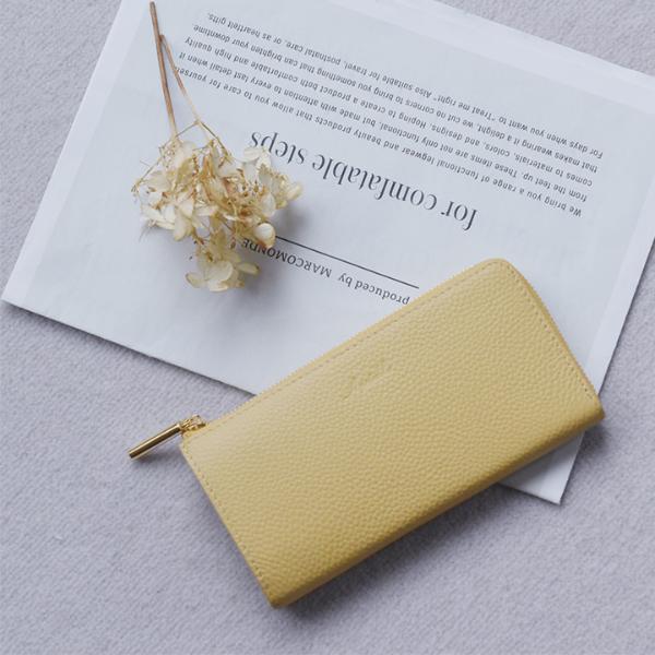 札束　長財布 ブライドルレザー ラウンドジッパー長札財布 No.107
