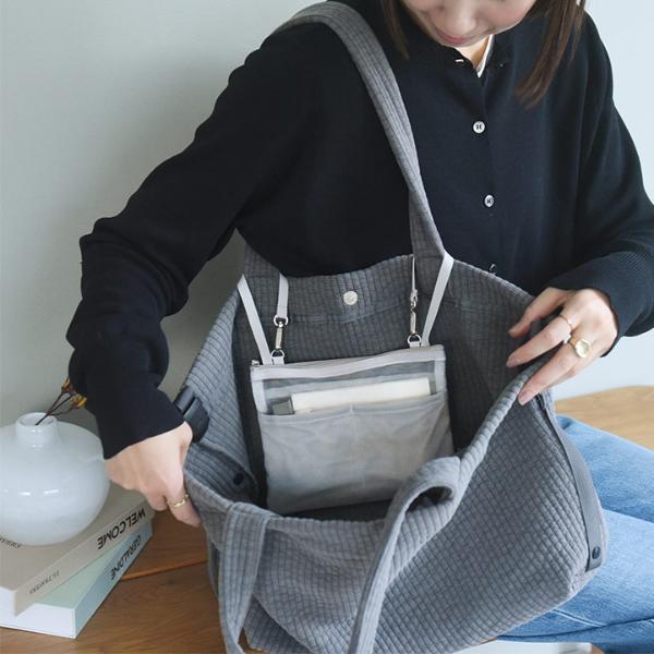bon moment 軽量メッシュ 吊り下げバッグインバッグ／ボンモマン【予約商品】