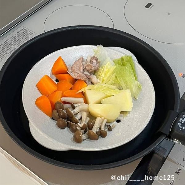 bon moment 毎日使いたくなる そのまま食卓へ運べる 陶器の蒸し皿 美濃