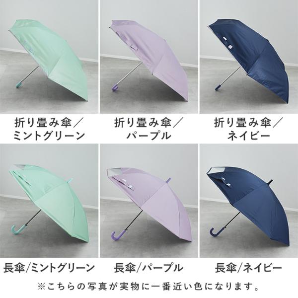 日陰を持ち歩く 晴雨兼用 日傘 55cm 折り畳み傘 折りたたみ傘 長傘