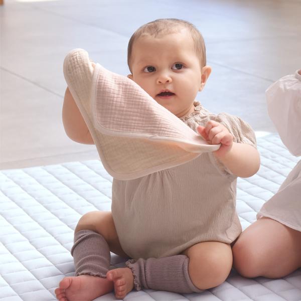 kukka ja puu 洗うほどにふんわり 4重ガーゼ ハンカチ3枚セット