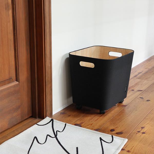 bon moment 荷物の一時置きに キャスター付き収納 ワイドタイプ／ボンモマン【予約商品】