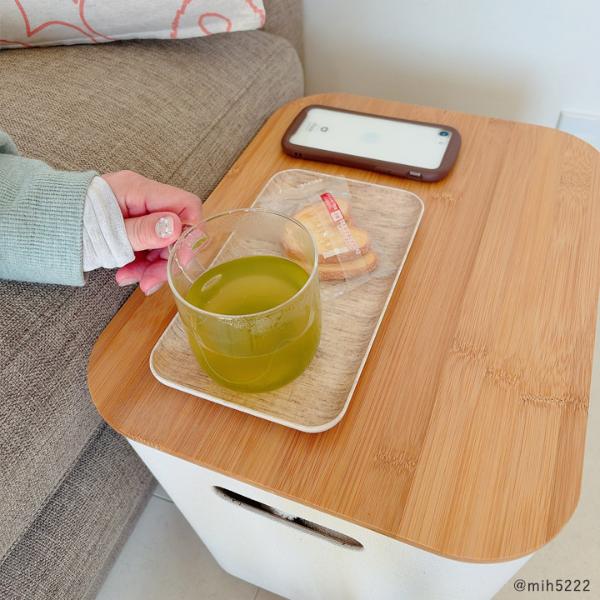 bon moment 荷物の一時置きに キャスター付き収納 ワイドタイプ