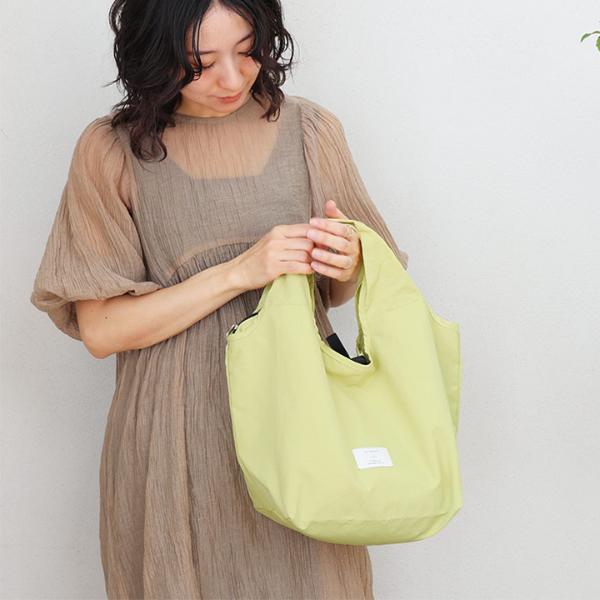 【S／M】bon moment マチの大きなエコバッグ 保冷保温／ボンモマン