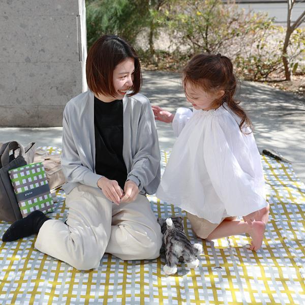 チェック柄 レジャーシート 175×150／piatto ｜ アンジェ web shop（本店）