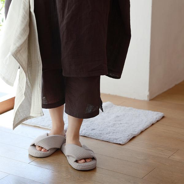 bon moment さらっと気持ちの良い 湯上りスリッパ ｜ アンジェ