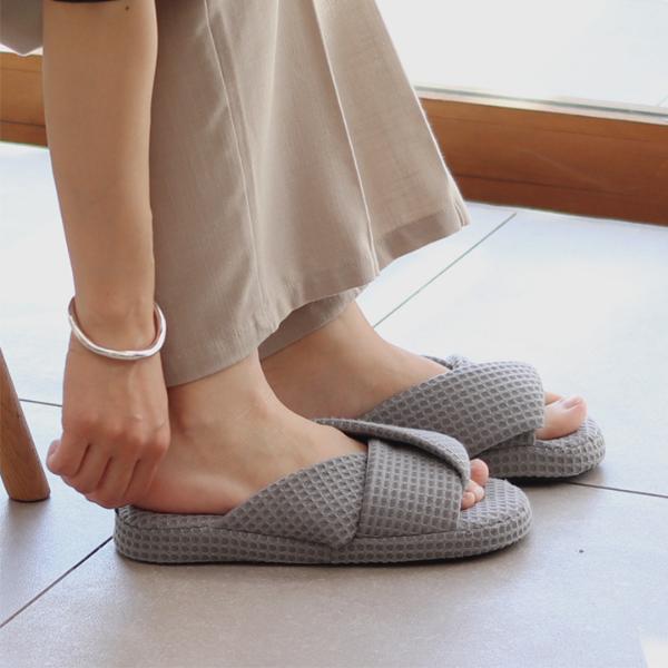 bon moment さらっと気持ちの良い 湯上りスリッパ