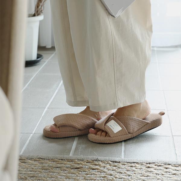 bon moment さらっと気持ちの良い 湯上りスリッパ