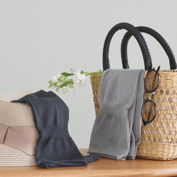 bon moment シルク100% 肌にやさしい 通気性の良いアームカバー