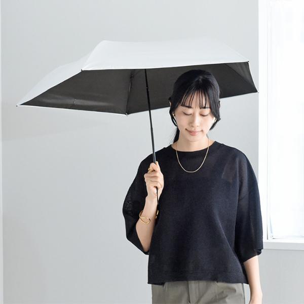 晴雨兼用 日傘 軽くてスリムなコンパクト傘 折り畳み傘 UVカット