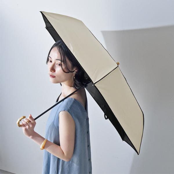 晴雨兼用日傘 しっかり日差しをガードできる 折り畳み傘 折り畳み傘 UVカットUPF50＋ 遮光 遮熱 耐風/because
