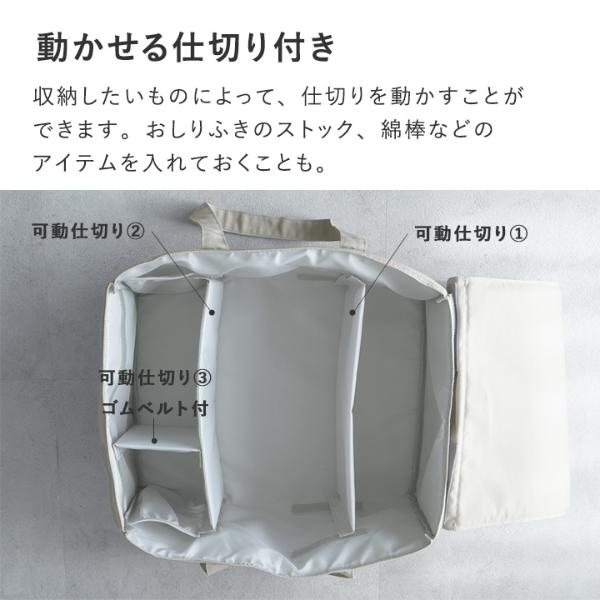 kukka ja puu パッケージのまま入る おむつストッカー フタ付き