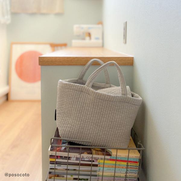 bon moment ヌビ風 目隠しできる 収納トート S／ボンモマン