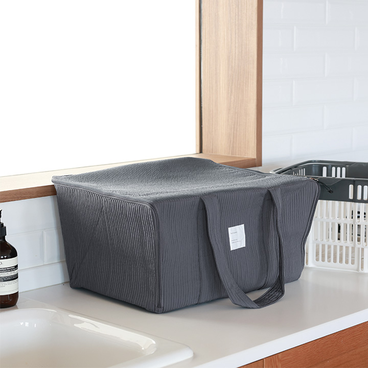 買い物カゴがまるっと入る 保冷バッグ