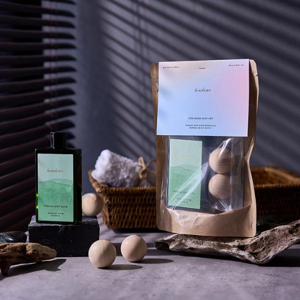 ＆wakan THE BATH GIFT SET よもぎ浴 入浴剤 ｜ アンジェ web shop（本店）