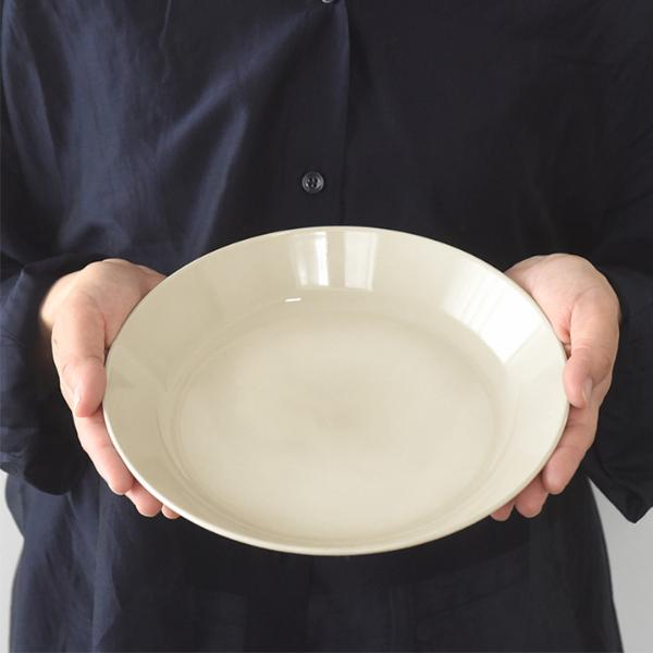 bon moment 陶器のような樹脂プレート 22cm 電子レンジ＆食洗機