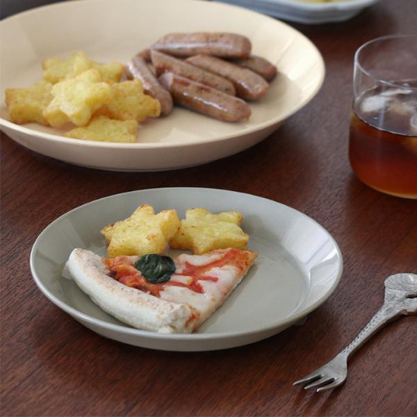bon moment 陶器のような樹脂プレート 16cm 電子レンジ＆食洗機対応