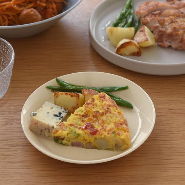 bon moment 陶器のような樹脂プレート 16cm 電子レンジ＆食洗機対応