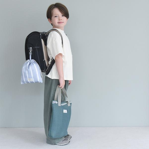 kukka ja puu 洗濯機にそのままポン シューズバッグ 日本製 入学準備